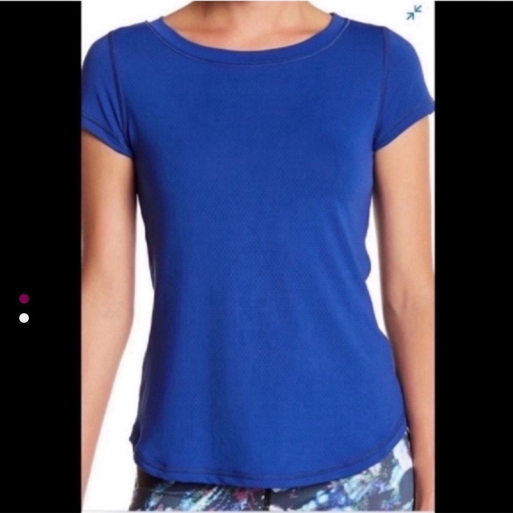 Vimmia Fitted Cap Sleeve Blue Tee XS